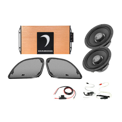 Diamond Audio 98 - 13 Harley Davidson Road Glide 2-Speaker System - DA9813RGSP2