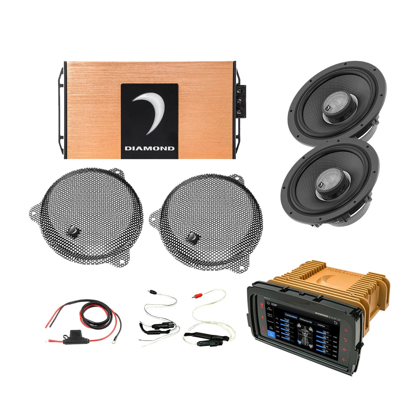 Diamond Audio 14 - 23 Harley Davidson Street Glide 2-Speaker System - DA1423SGSP1R