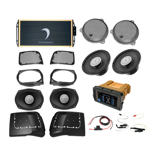 Diamond Audio 14 - 23 Harley Davidson Street Glide 4-Speaker System - DA1423SGSP5R