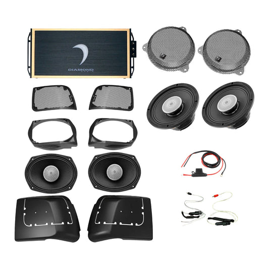 Diamond Audio 14 - 23 Harley Davidson Street Glide 4-Speaker System - DA1423SGSP5