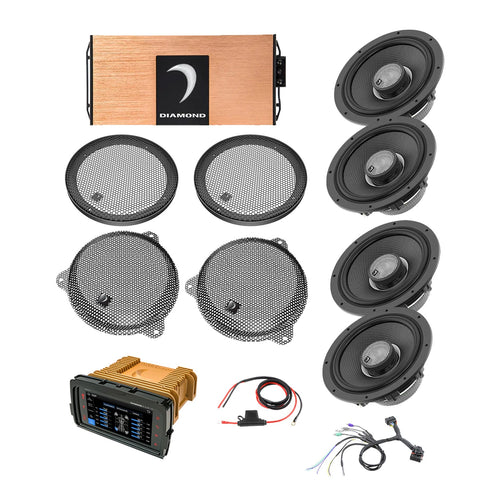 Diamond Audio 14 - 23 Harley Davidson Street Glide 4-Speaker System - DA1423SGTP1R