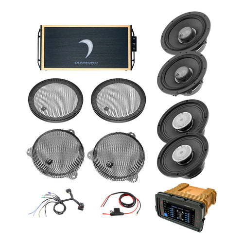 Diamond Audio 14 - 23 Harley Davidson Street Glide 4-Speaker System - DA1423SGTP3R