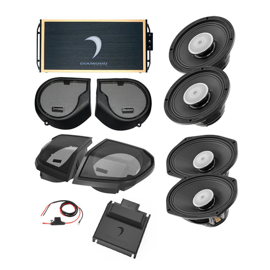 Diamond Audio 24+ Harley Davidson Street Glide 4-Speaker System - DA24SGSP5