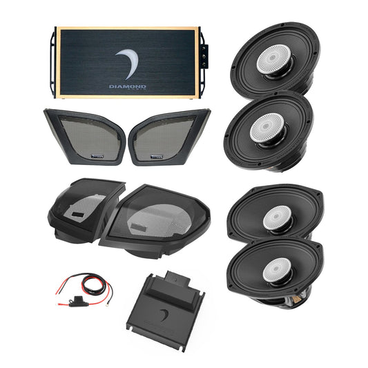 Diamond Audio 24+ Harley Davidson Road Glide 4-Speaker System - DA24RGSP5