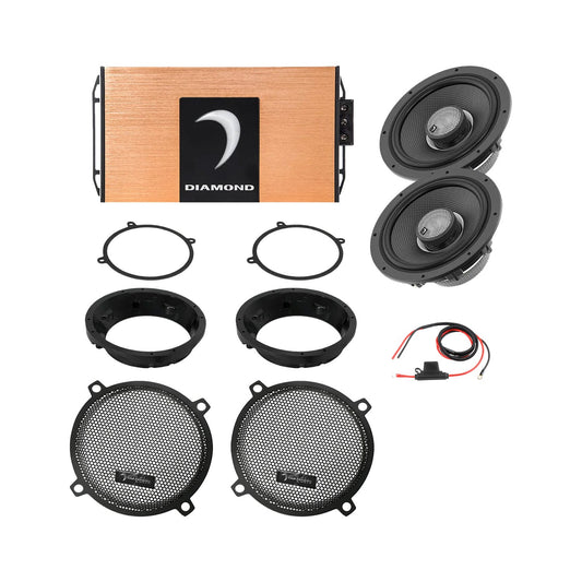 Diamond Audio 98 - 13 Harley Davidson Street Glide 2-Speaker System - DA9813SGSP1