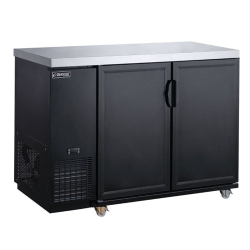 Chef AAA  Commercial 2 Door Back Bar and Beverage Cooler (Solid Doors) - TBB48-M2