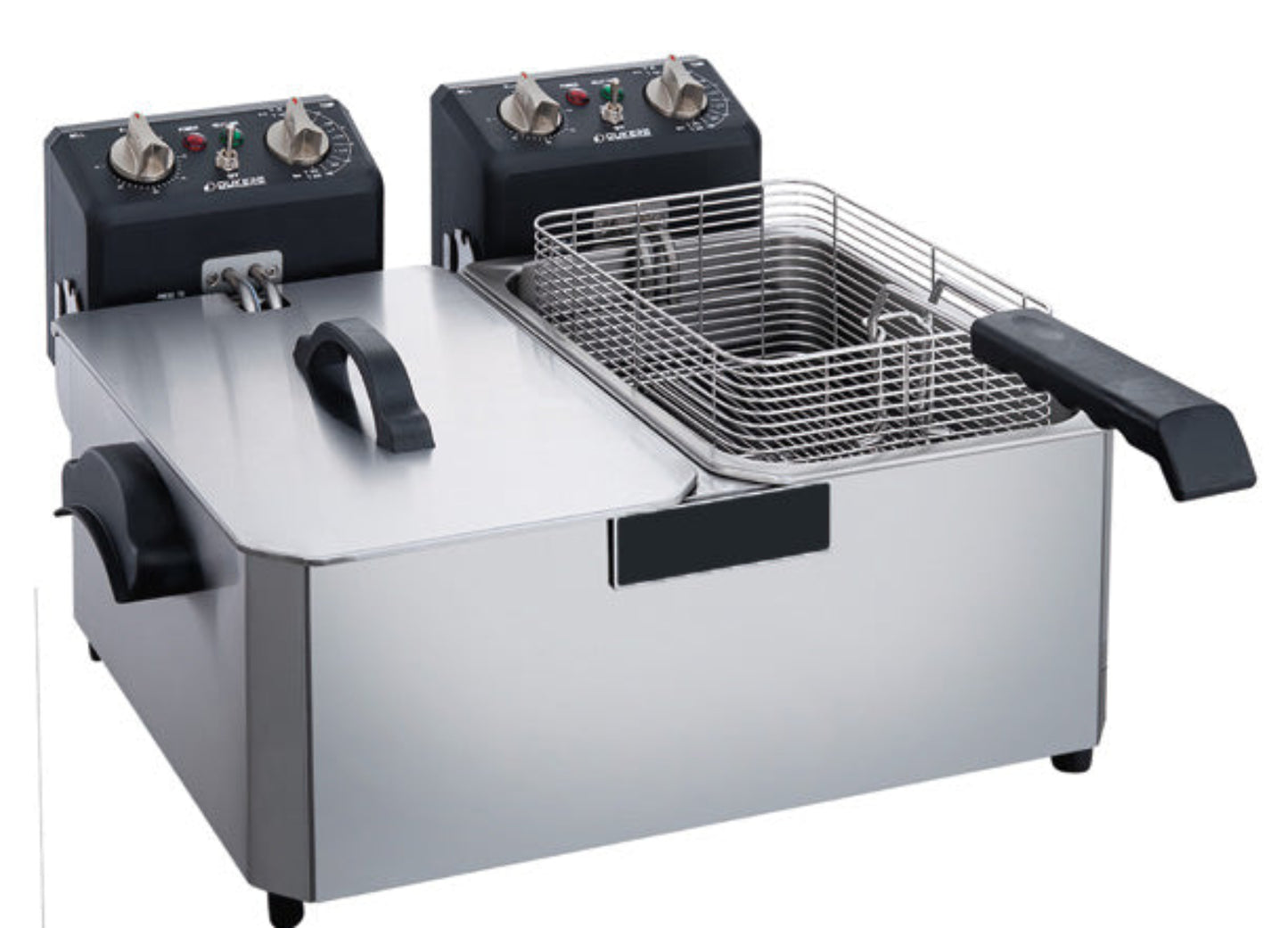 Chef AAA - , 30lb Two Basket Electric Countertop Deep Fryer - TCF15ED