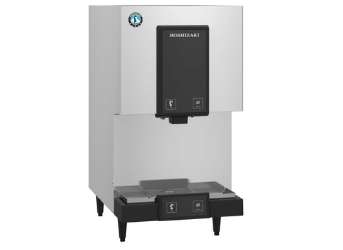 Hoshizaki DCM-271BAH | 17" Wide Air-Cooled Mini Cubelet Ice & Water Dispenser w/ Built-In Storage Bin - DCM-271BAH