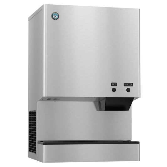 Hoshizaki | 26" Wide Air-Cooled Small Cubelet Ice & Water Dispenser w/ Built-In Storage Bin - DCM-500BAH