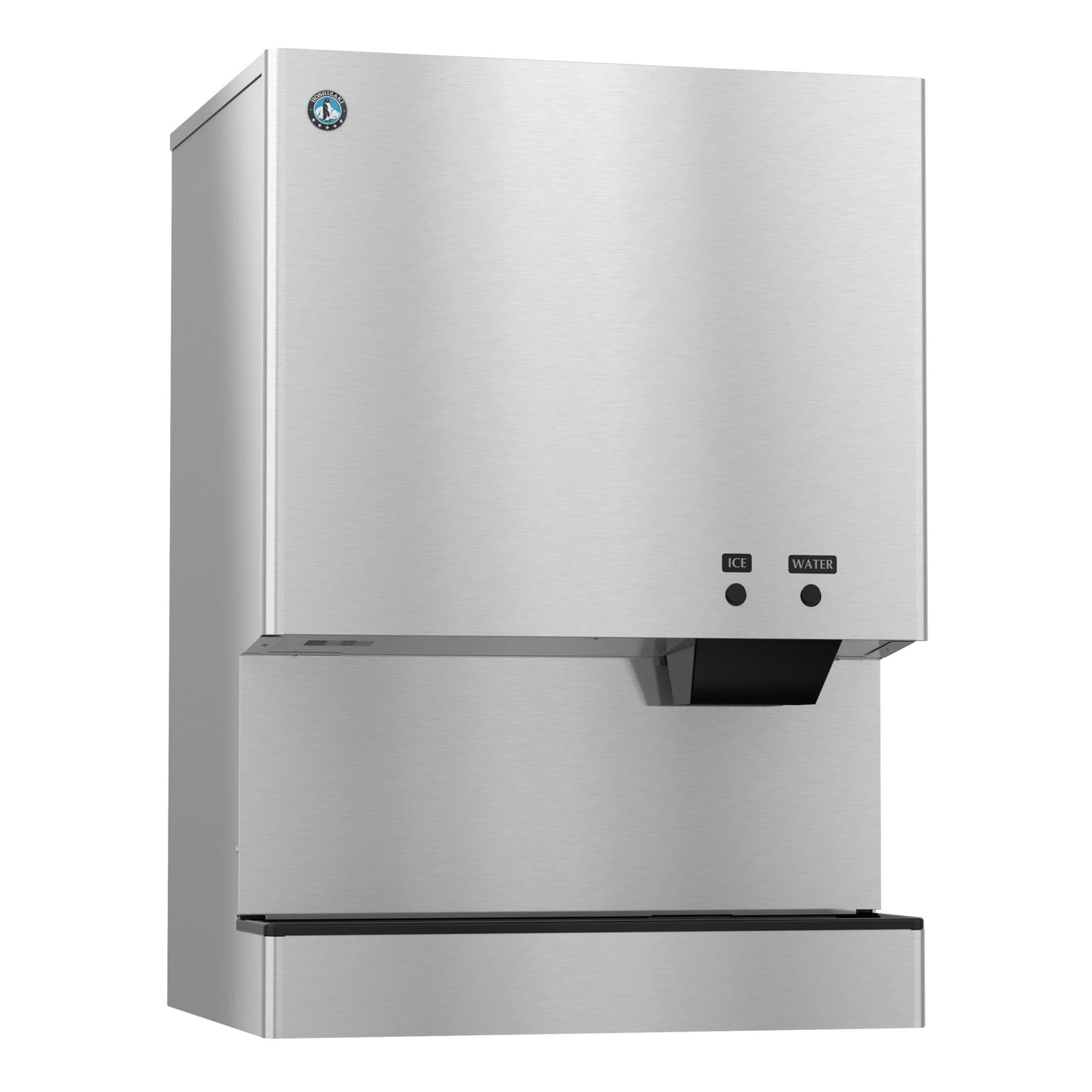 Hoshizaki DCM-751BWH | 34" Wide Water-Cooled Small Cubelet Ice & Water Dispenser w/ Built-In Storage Bin - DCM-751BWH