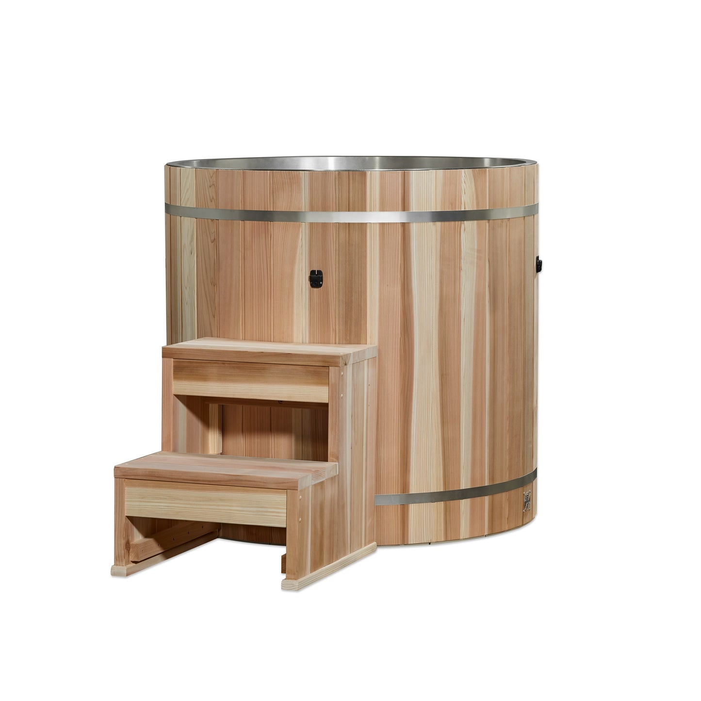 Golden Designs Cold Therapy Barrel 304 Stainless Steel Cold Plunge - DCT-B-042-SSPC-34