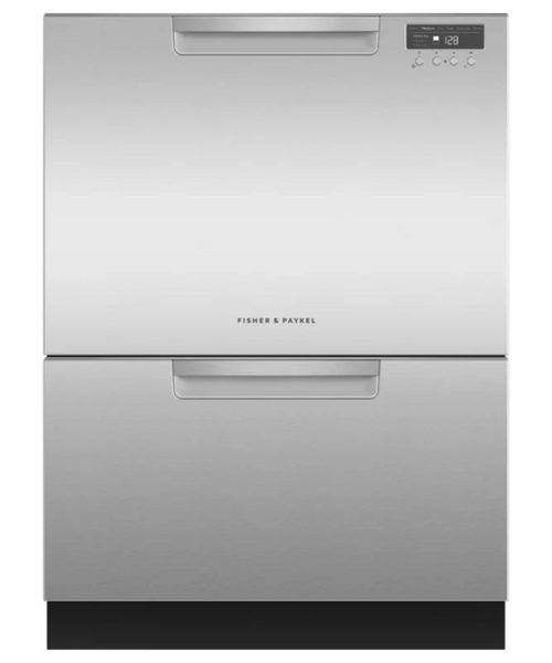 Fisher Paykel Series 7, Contemporary Tall Double DishDrawer Dishwasher Stainless Steel - DD24DCHTX9N