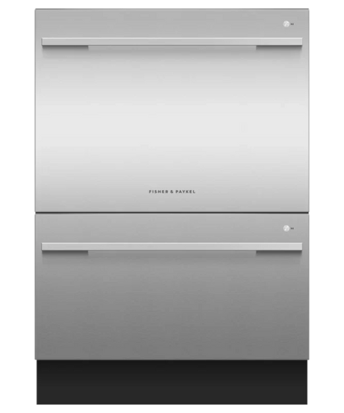 Fisher Paykel Series 9, Contemporary Tall Double DishDrawer Dishwasher Stainless Steel - DD24DDFTX9N