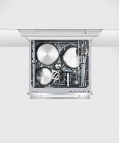 Fisher Paykel Series 9, Contemporary Tall Double DishDrawer Dishwasher Stainless Steel - DD24DDFTX9N