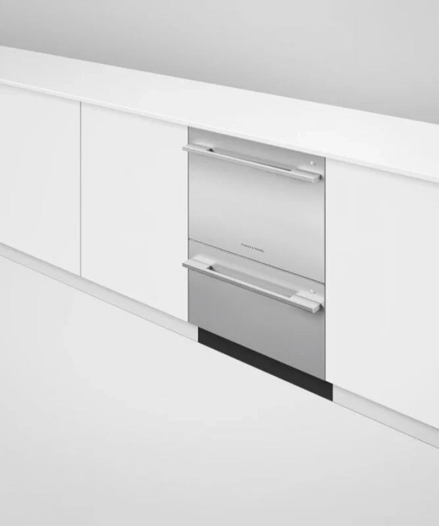 Fisher Paykel Series 9, Contemporary Tall Double DishDrawer Dishwasher Stainless Steel - DD24DDFTX9N
