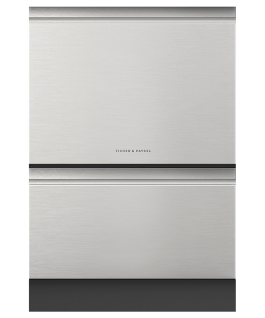 Fisher Paykel Series 9, Contemporary Tall Double DishDrawer Dishwasher Stainless Steel - DD24DT4NX9