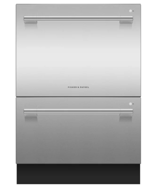 Fisher Paykel Series 11, Professional Tall Double DishDrawer Dishwasher Stainless Steel - DD24DTX6PX1