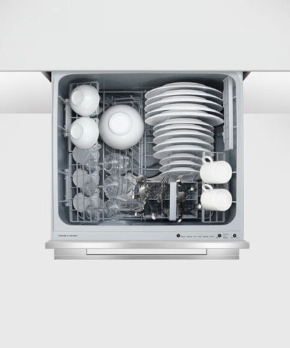 Fisher Paykel Series 9, Contemporary Tall Single DishDrawer Dishwasher Stainless Steel - DD24SDFTX9N