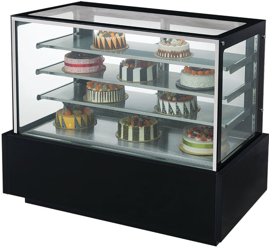 Chef AAA - , 60" Straight Glass Bakery Case - TDM60R