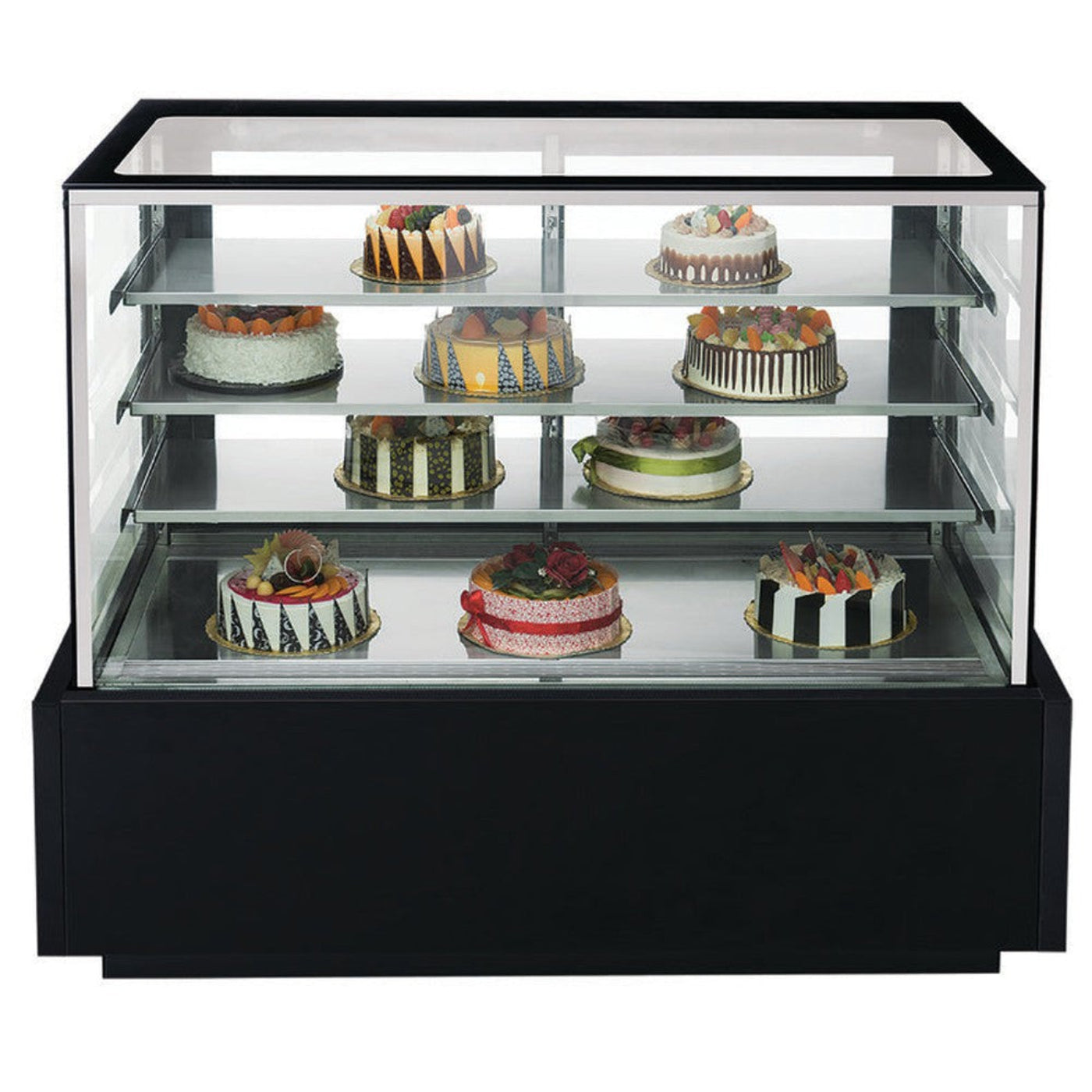 Chef AAA  Flat Glass Bakery Display Case - CV-180
