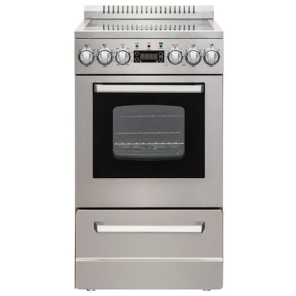 Avanti ELITE Series 20" Electric Range Oven Stainless Steel - DER20P3S