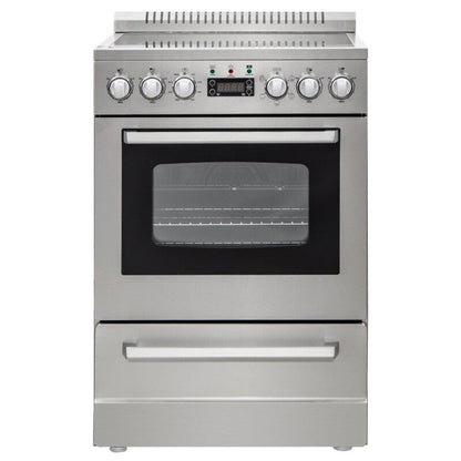Avanti ELITE Series 24" Electric Range Oven Stainless Steel - DER24P3S