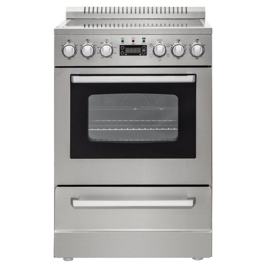 Avanti ELITE Series 24" Electric Range Oven Stainless Steel - DER24P3S