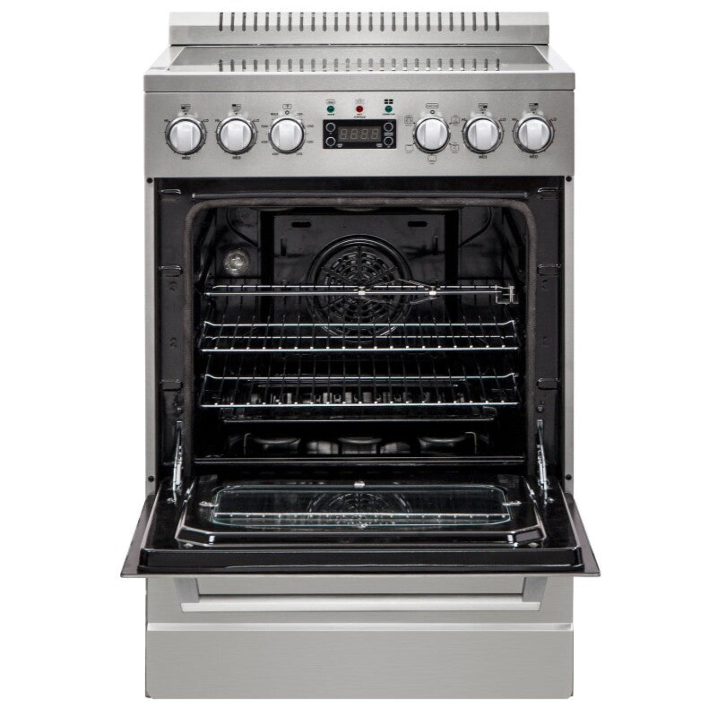 Avanti ELITE Series 24" Electric Range Oven Stainless Steel - DER24P3S