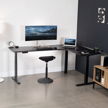 VIVO 3E Series - Triple Motor Corner Electric - DESK-KIT-3E5SB