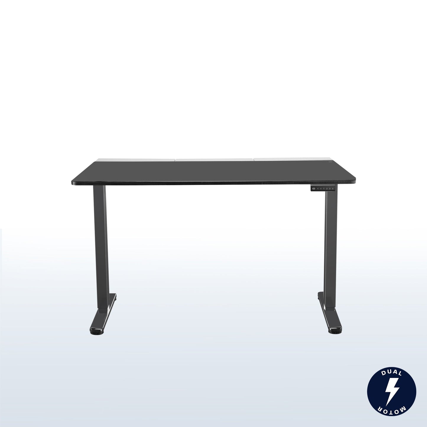 VIVO  Series - Dual Motor Electric Desk with Concealed Cable Table Top & Full-Size Pad - DESK-KIT-E2B-P3B