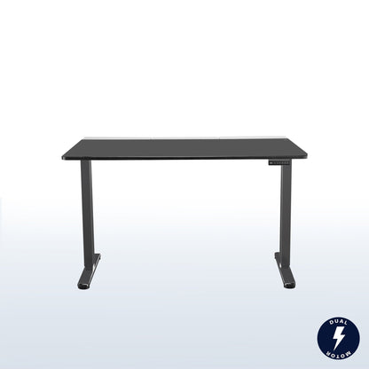 VIVO  Series - Dual Motor Electric Desk with Concealed Cable Table Top & Full-Size Pad - DESK-KIT-E2B-P3B