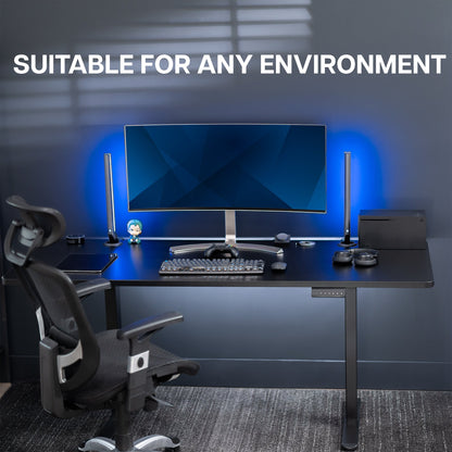 VIVO E2 Series - 71" x 30" Dual Motor Electric - DESK-KIT-E2B71B