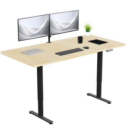 VIVO E2 Series - 71" x 36" Dual Motor Electric Desk - DESK-KIT-E2B7B-36