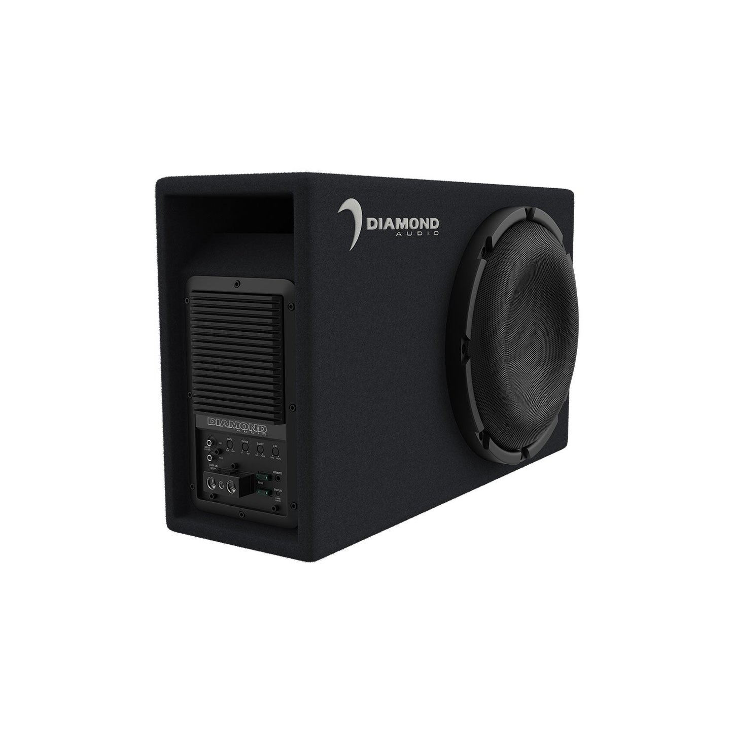 Diamond Audio 12" Active Slot Vented Subwoofer Enclosure (2Ω) - DESMB12A