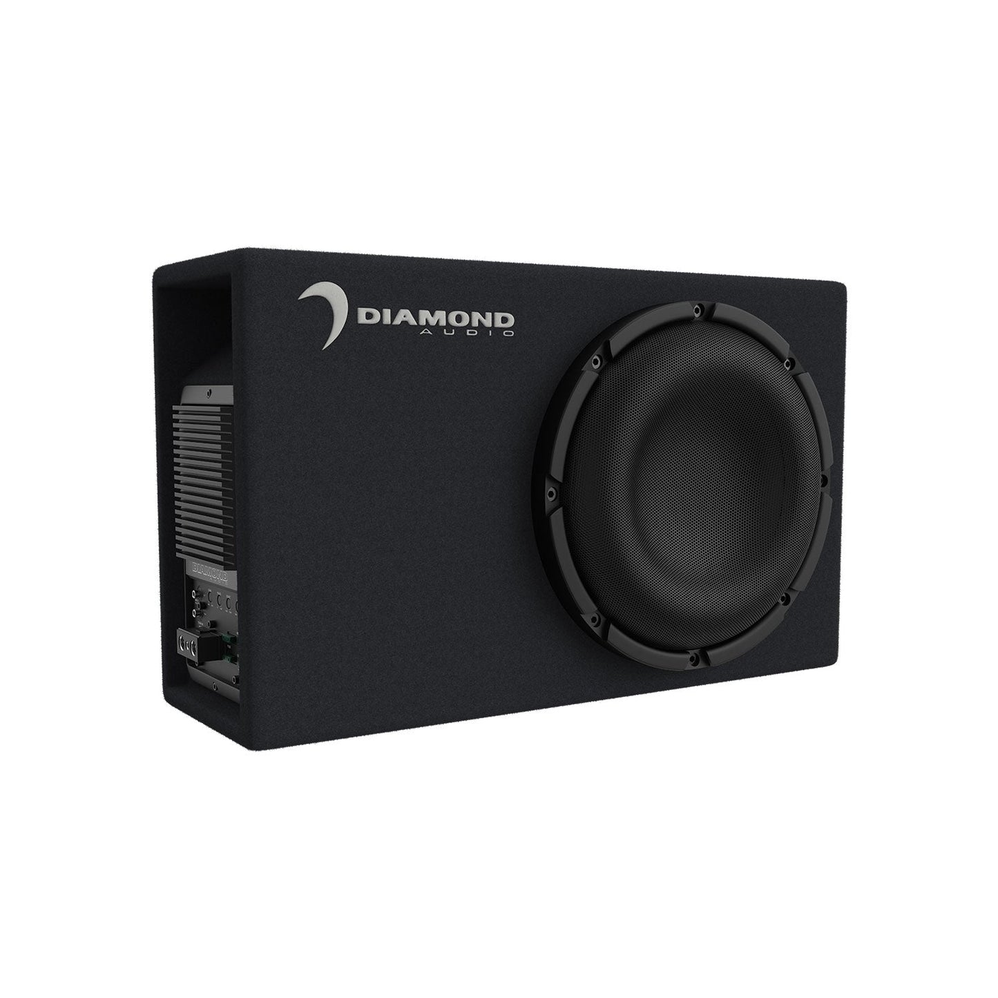 Diamond Audio 8" Slot Vented Active Subwoofer Enclosure (2Ω) - DESMB8A