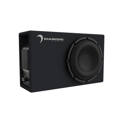 Diamond Audio 8" Slot Vented Active Subwoofer Enclosure (2Ω) - DESMB8A