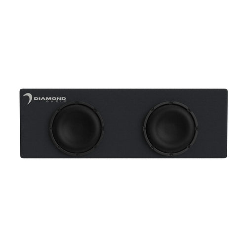 Diamond Audio 8" Dual Slot Vented Passive Subwoofer Enclosure (2Ω) - DESMB8D