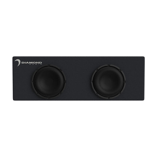 Diamond Audio 8" Dual Slot Vented Active Subwoofer Enclosure (2Ω) - DESMB8DA