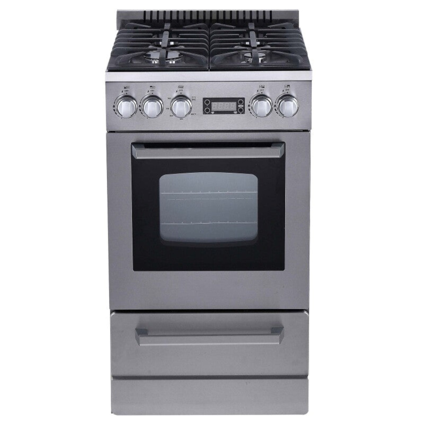 Avanti  ELITE Series 20" Gas Range Oven Stainless Steel - DGR20P3S