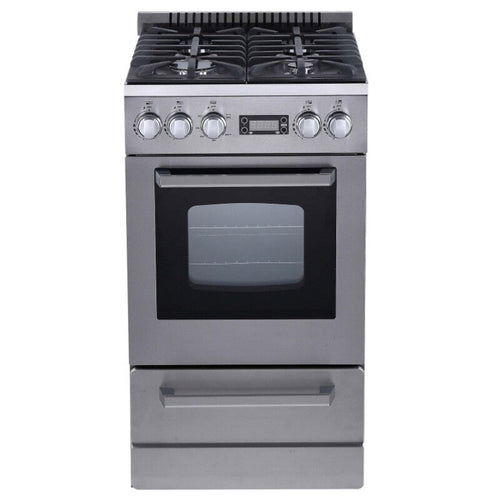 Avanti  ELITE Series 20" Gas Range Oven Stainless Steel - DGR20P3S