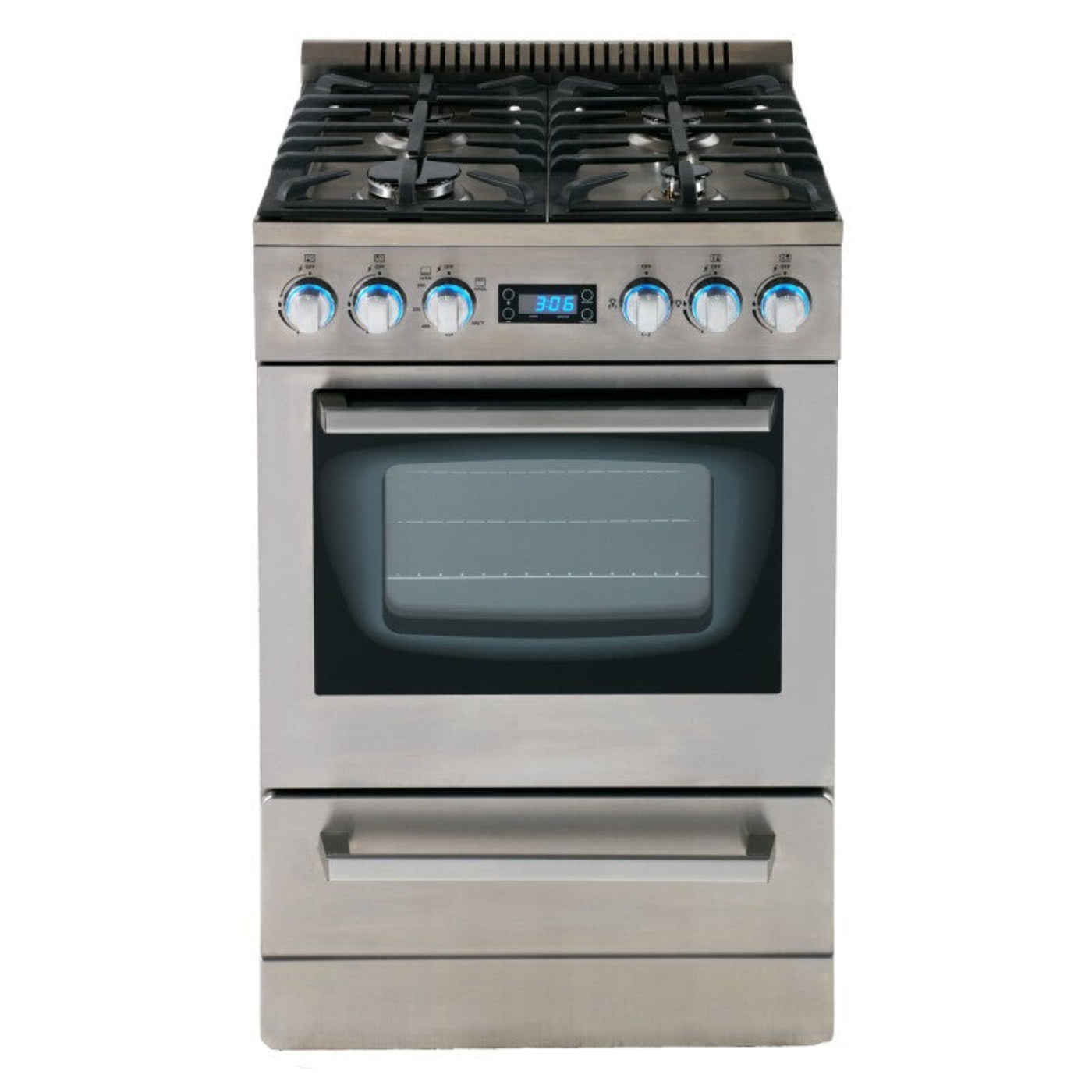 Avanti  ELITE Series 24" Gas Range Oven Stainless Steel - DGR24P3S