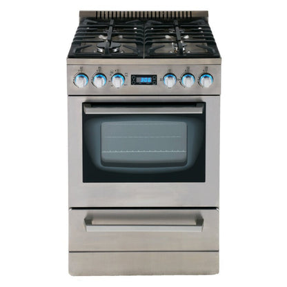 Avanti  ELITE Series 24" Gas Range Oven Stainless Steel - DGR24P3S