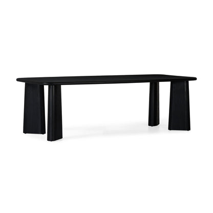 Union Home Laurel Dining Table - Charcoal  - DIN00097