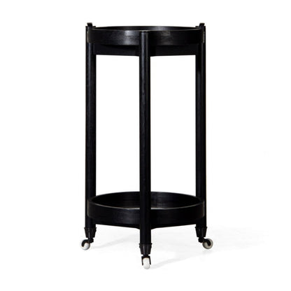 Union Home Trio Round Bar Cart - Charcoal  - DIN00236