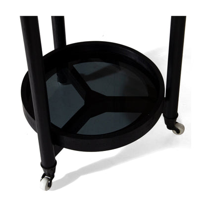 Union Home Trio Round Bar Cart - Charcoal  - DIN00236