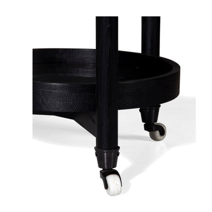 Union Home Trio Round Bar Cart - Charcoal  - DIN00236