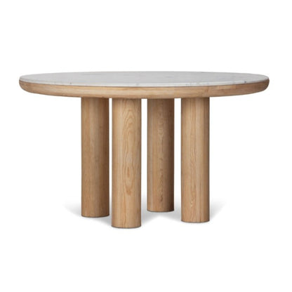 Union Home Pillar Round Dining Table -  DIN00320
