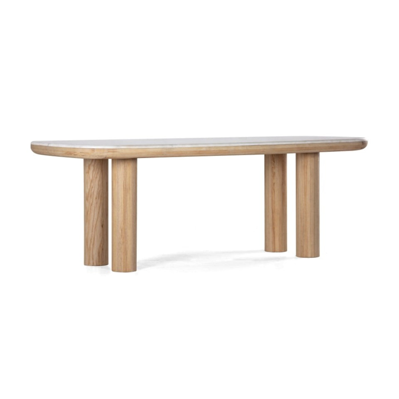 Union Home Pillar Rectangular Dining Table -  DIN00321