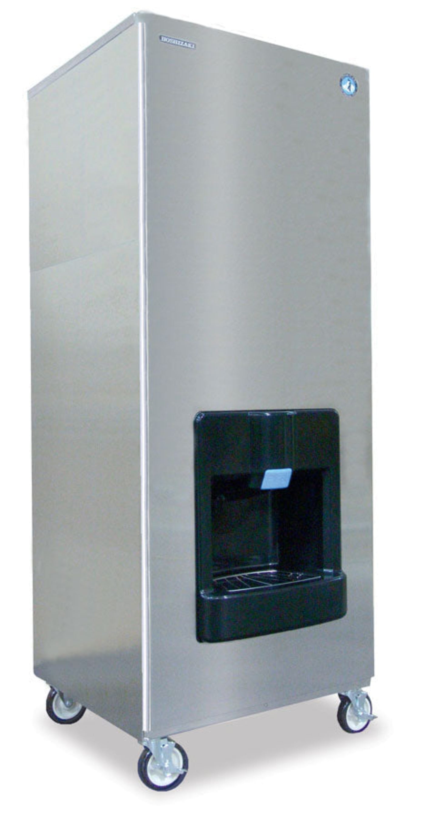 Hoshizaki DKM-500BWJ | 30" Wide Water-Cooled Crescent Cuber Ice Maker w/ Built-In Storage Bin - DKM-500BWJ