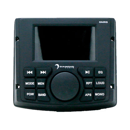 Diamond Audio AM/FM, Bluetooth Marine Radio with 3" LCD Screen - DMR3